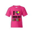 thumbnail image 1 of Big Girls T-Shirts and Tank Tops - I Love Someone With Autism, 1 of 5