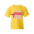 thumbnail image 1 of Big Girls T-Shirts and Tank Tops - I Wear Pink for My Friend, 1 of 5