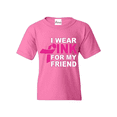 thumbnail image 1 of Big Girls T-Shirts and Tank Tops - I Wear Pink for My Friend, 1 of 5