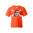 thumbnail image 1 of Big Girls T-Shirts and Tank Tops - Jolly Roger Skull & Crossbones, 1 of 5