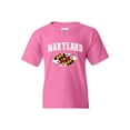 thumbnail image 1 of Big Girls T-Shirts and Tank Tops - Maryland Flag, 1 of 5