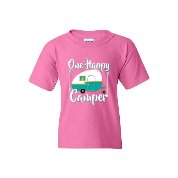 Big Girls T-Shirts and Tank Tops - ONE HAPPY CAMPER
