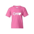 thumbnail image 1 of Big Girls T-Shirts and Tank Tops - Ohio Map, 1 of 5