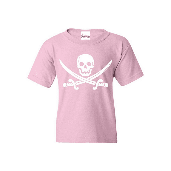 Big Girls T-Shirts and Tank Tops - Pirate Flag