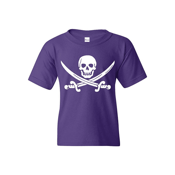 Big Girls T-Shirts and Tank Tops - Pirate Flag