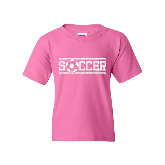 Big Girls T-Shirts and Tank Tops - Soccer With Ball
