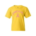 thumbnail image 1 of Big Girls T-Shirts and Tank Tops - Survive Pink Ribbon, 1 of 5