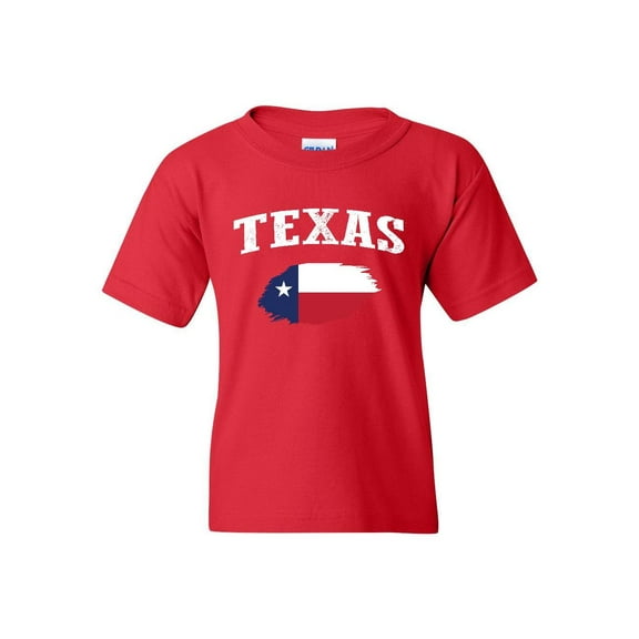 Big Girls T-Shirts and Tank Tops - Texas Flag