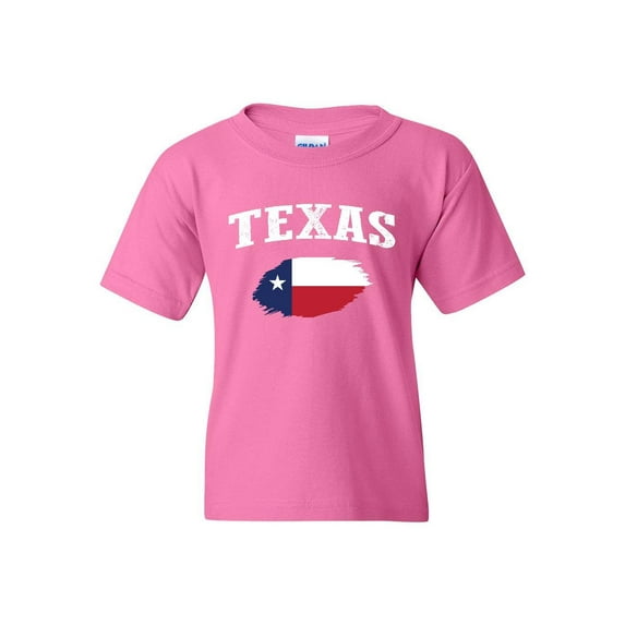 Big Girls T-Shirts and Tank Tops - Texas Flag