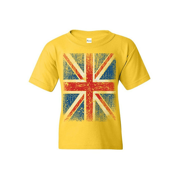 Big Girls T-Shirts and Tank Tops - Union Jack British Flag