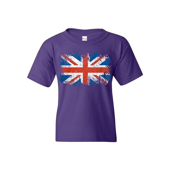 Big Girls T-Shirts and Tank Tops - Union Jack British Flag