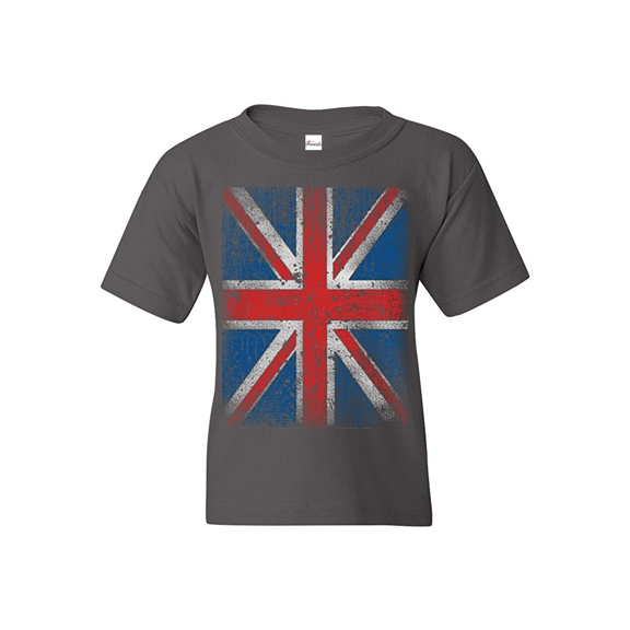 Big Girls T-Shirts and Tank Tops - Union Jack British Flag