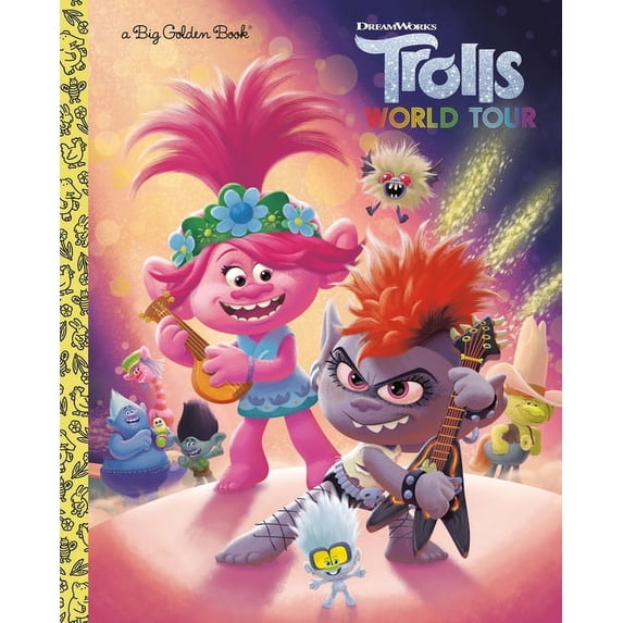 Big Golden Book: Trolls World Tour Big Golden Book (DreamWorks Trolls World Tour) (Hardcover)