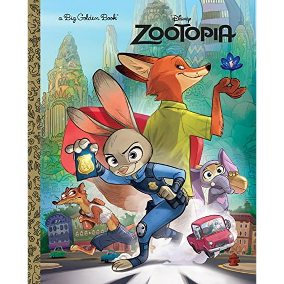 Pre-Owned Zootopia Big Golden Book (Hardcover) 0736433848 9780736433846