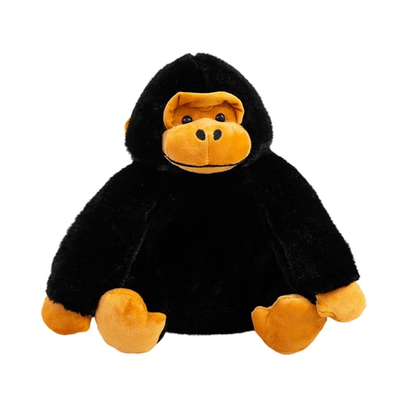 Big Gorilla Plush Soft Grey Ape Stuffed Animal for Jungle Adventures and Powerful Room Accents Creative Gift for Primate Lovers