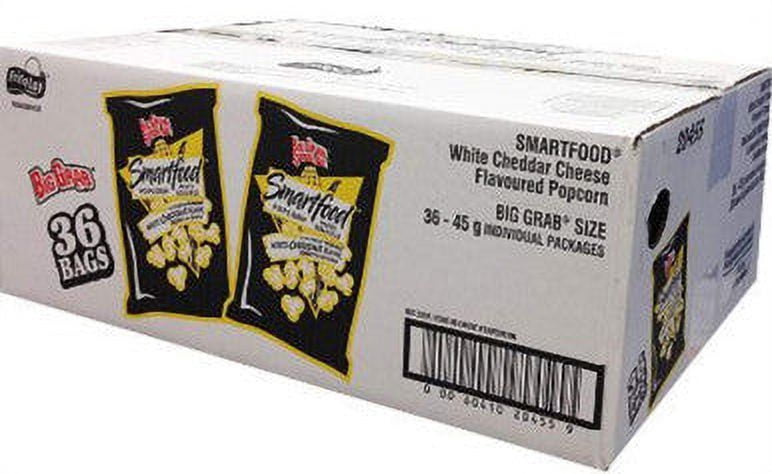 Big Grab Popcorn,White Cheddar Cheese Flavor (36ct x 45g/1.6oz ...