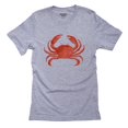 thumbnail image 1 of Big Graphic of Maryland Chesapeake Bay Crab Men's Grey T-Shirt, 1 of 2