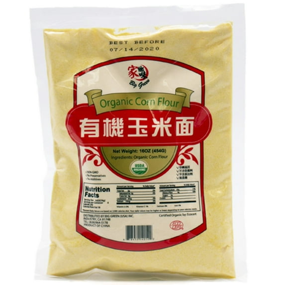 Big Green Organic Corn Flour