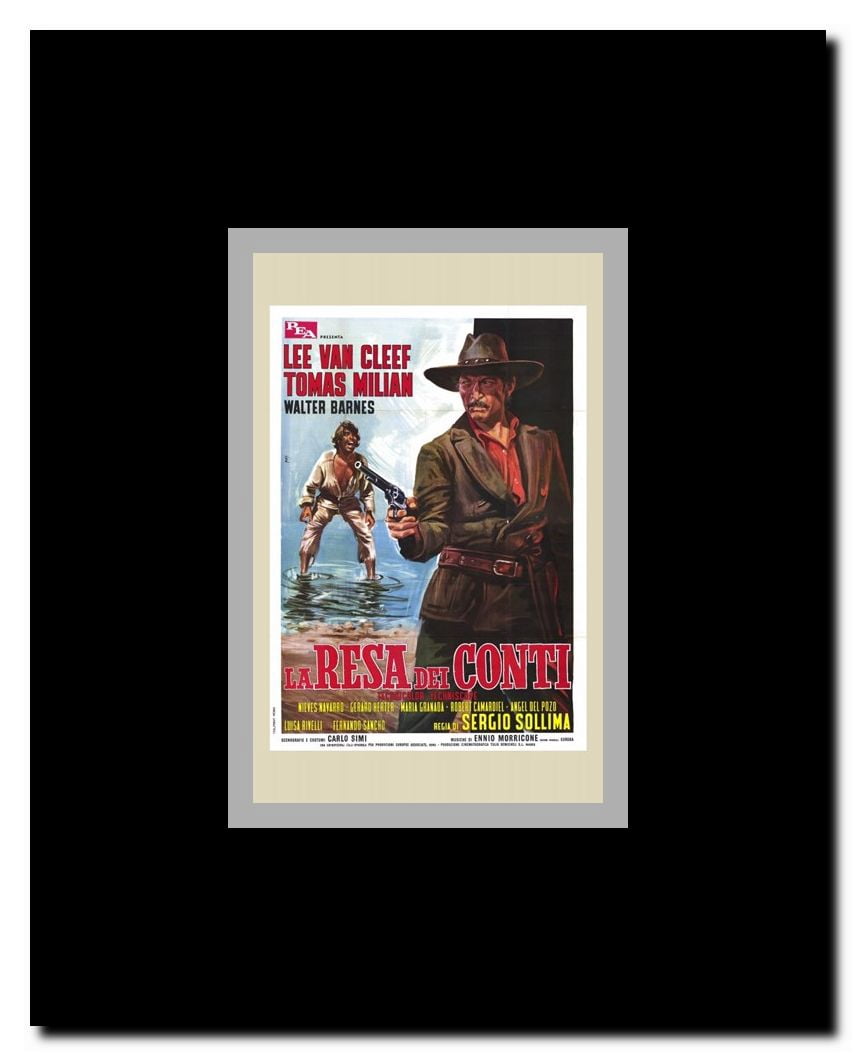 Big Gundown Framed Movie Poster