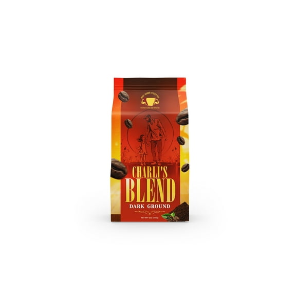 Big Guns Coffee Charliās Blend | Premium Dark Ground Blend, 12 Oz Bag, Family & Disabled Veteran Owned, American Coffee Brand, Ground Coffee