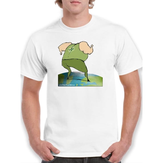 Big Guy Nato T-Shirt Men -Wilfred Hildonen Designs, Male x-Large