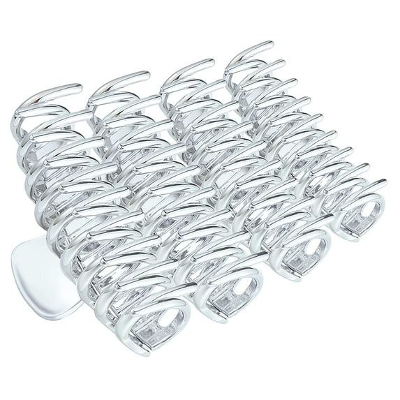 Big Hair Claw Clips for Women Large Claw Clip for Thin Thick Curly Hair 90's Strong Hold 4.33 Inch Nonslip Matte Hair Clips (4 Pcs)