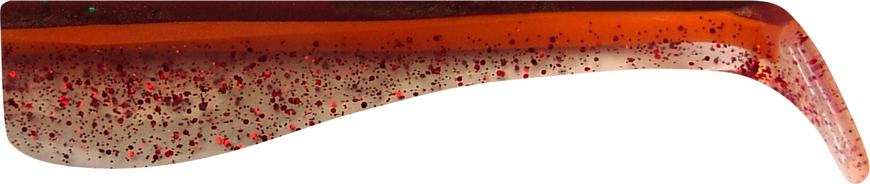 Big Hammer 4" Swimbait, 4pk, Red Calico Hunter