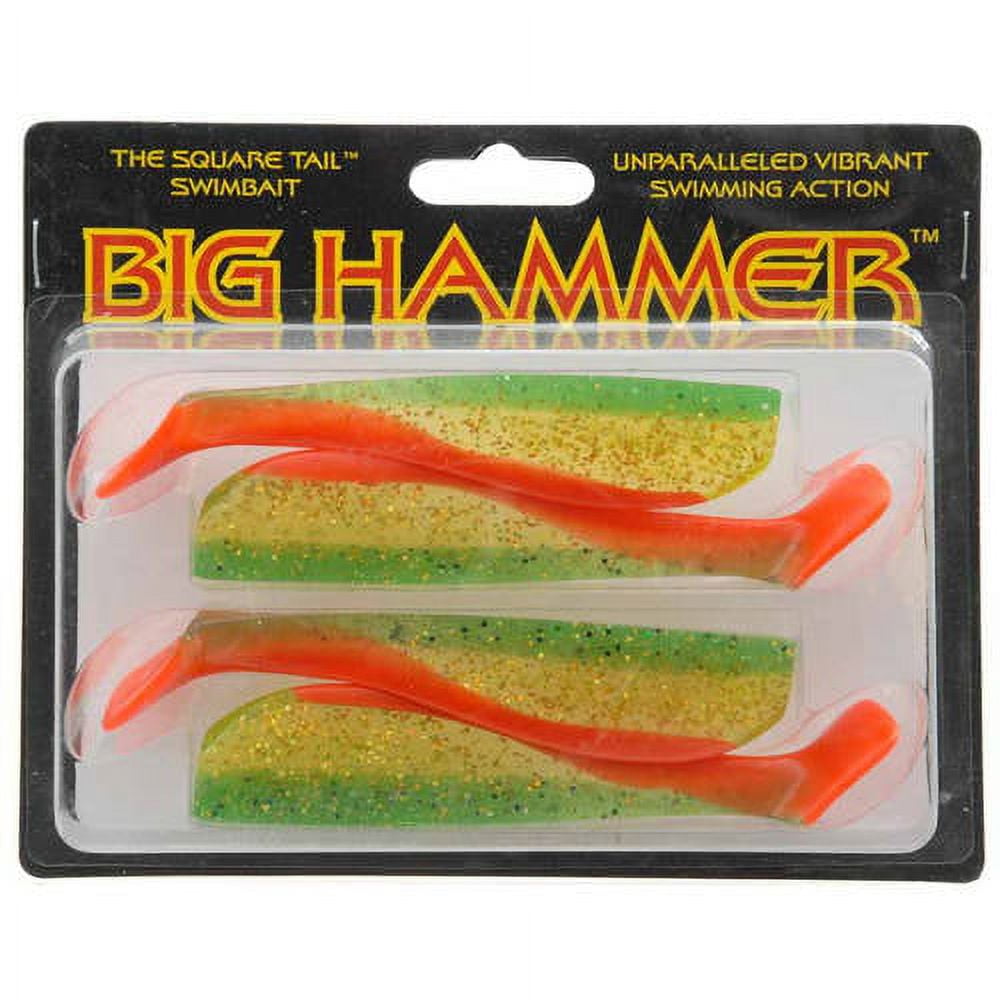 Big Hammer Swimbait, Atomic Punk, 5-Inch