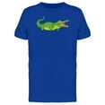 thumbnail image 1 of Big Happy Crocodile T-Shirt Men -Image by Shutterstock, Male 4X-Large, 1 of 2
