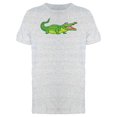 thumbnail image 1 of Big Happy Crocodile T-Shirt Men -Image by Shutterstock, Male XX-Large, 1 of 2