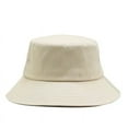 thumbnail image 1 of Big Head Plus Bucket Hat for Men 60-63cm Large Size Summer Fisherman Cap Cotton UPF50+ Outdoor Sun Hat Woman 54-57cm Panama (Creamy-white,L 57-60cm), 1 of 7