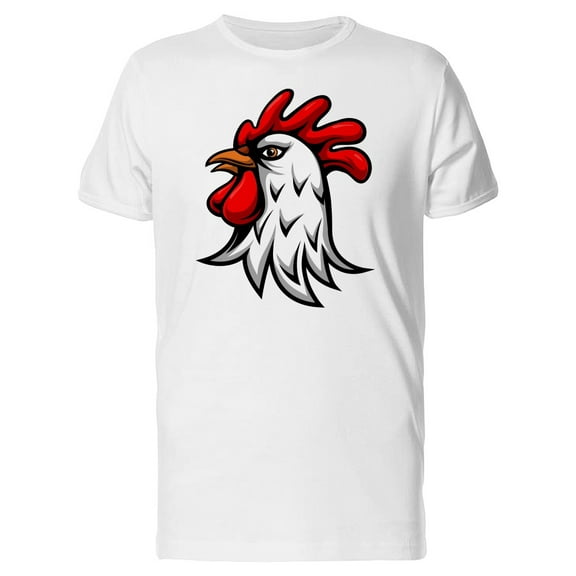 Big Head Rooster T-Shirt Men -Image by Shutterstock, Male XX-Large