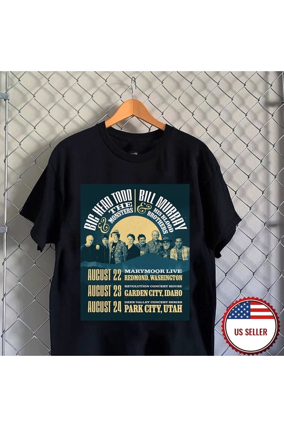 Big Head Todd and the Monsters Band On Tour August T Shirt Full Size S-5XL