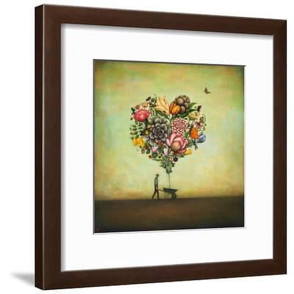 Big Heart Botany, Botanical Framed Art Print Wall Art by Duy Huynh Sold by Art.Com