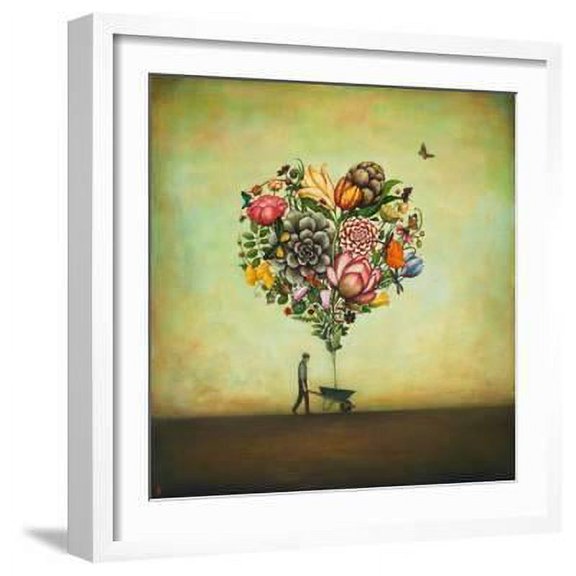 Big Heart Botany, Framed Art Print Wall Art by Duy Huynh Sold by Art.Com