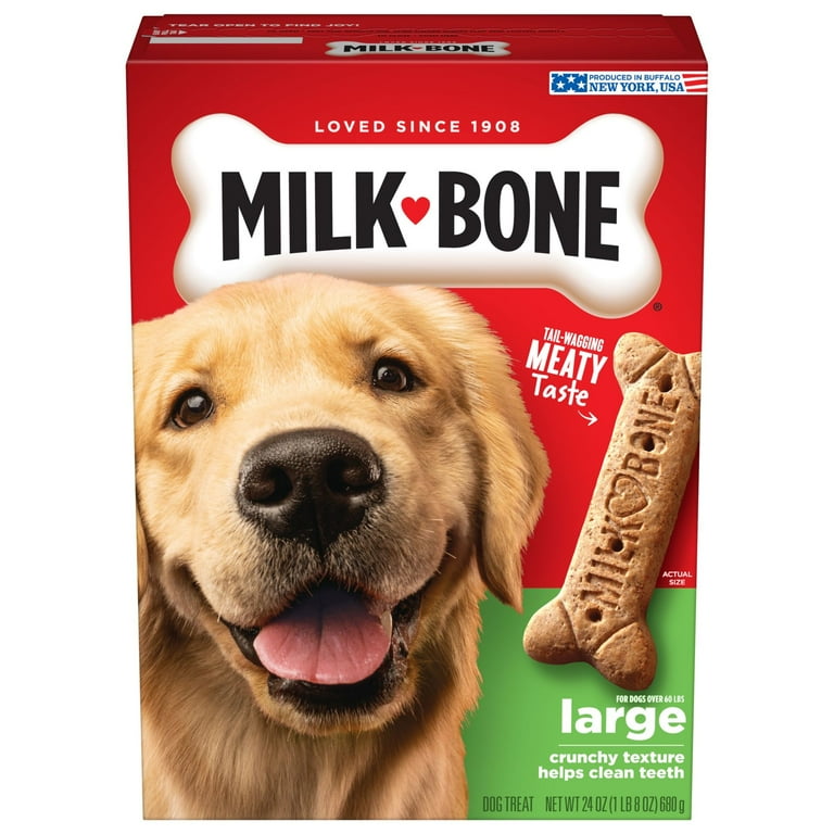 Milk Bone Original Dog Biscuits Large Crunchy Dog Treats 24 oz
