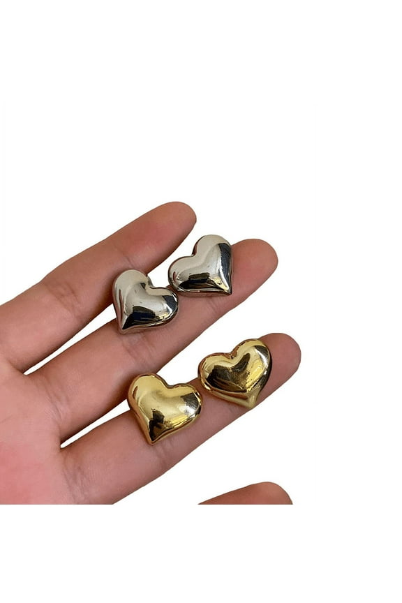 Stud Silver Earrings 925 Sterling Silver