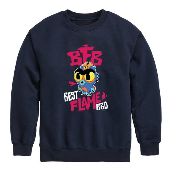Big Hero 6 - Best Flame Bro - Youth Crewneck Fleece Sweatshirt