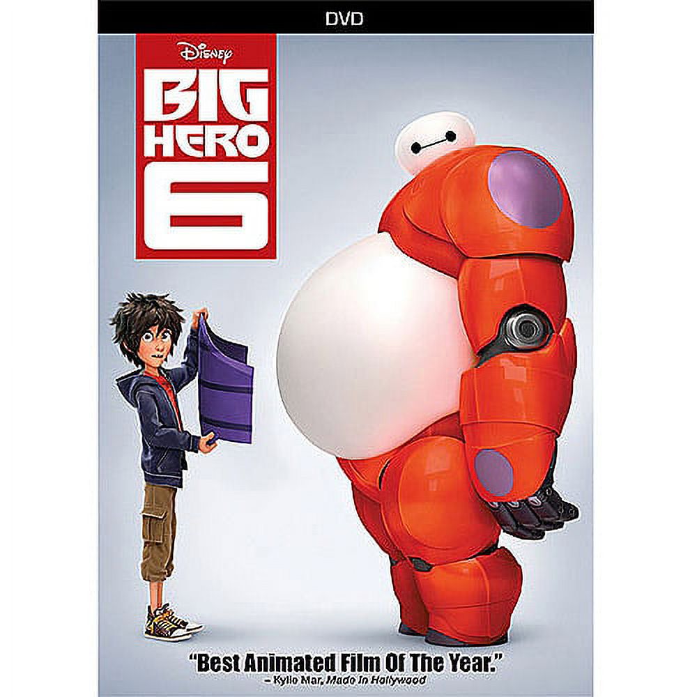 Big Hero 6 DVD Disney Kids Family Walmart
