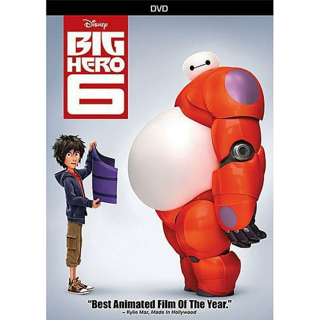 Big Hero 6 (DVD), Walt Disney Video, Kids & Family
