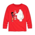 thumbnail image 1 of Big Hero 6 - Fist Bump Ba La La La La - Youth Long Sleeve Graphic T-Shirt, 1 of 5