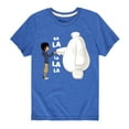 thumbnail image 1 of Big Hero 6 - Fist Bump Ba La La La La - Youth Short Sleeve Graphic T-Shirt, 1 of 5