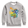 thumbnail image 1 of Big Hero 6 - Fred Fired Up - Youth Crewneck Fleece Sweatshirt, 1 of 5