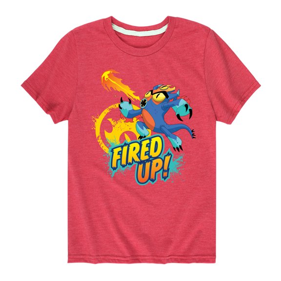 Big Hero 6 - Fred Fired Up - Youth Short Sleeve Graphic T-Shirt
