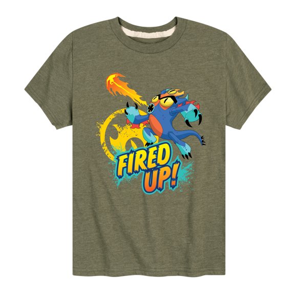 Big Hero 6 - Fred Fired Up - Youth Short Sleeve Graphic T-Shirt