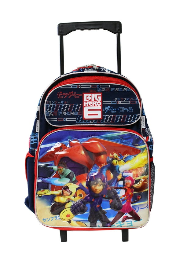 Big Hero 6 Full Size Rolling Backpack (16in)