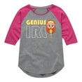 thumbnail image 1 of Big Hero 6 - Genius IRL - Toddler And Youth Girls Raglan Graphic T-Shirt, 1 of 4