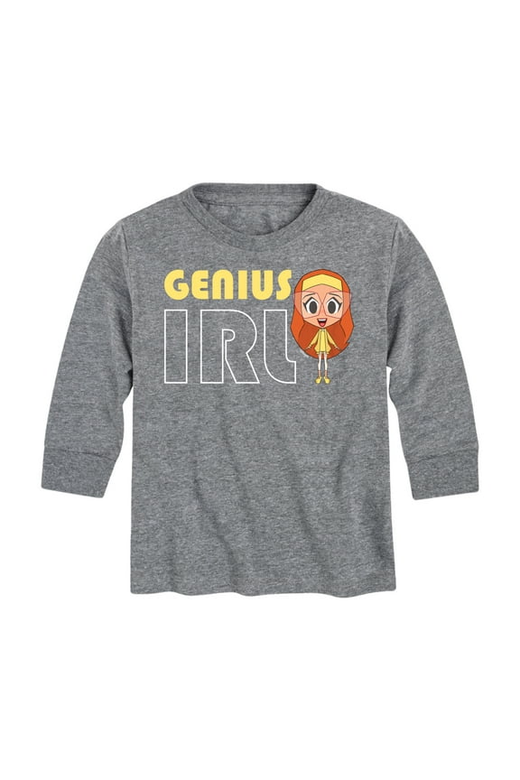 - Genius IRL - Youth Long Sleeve Graphic T-Shirt
