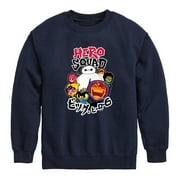 Big Hero 6 - Hero Squad - Youth Crewneck Fleece Sweatshirt