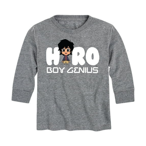Big Hero 6 - Hiro Boy Genius - Youth Long Sleeve Graphic T-Shirt
